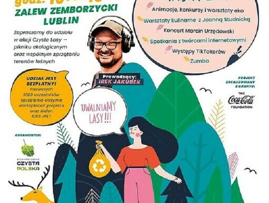 Akcja „Czyste Lasy” - wielkie sprzątanie terenów wokół Zalewu Zemborzyckiego