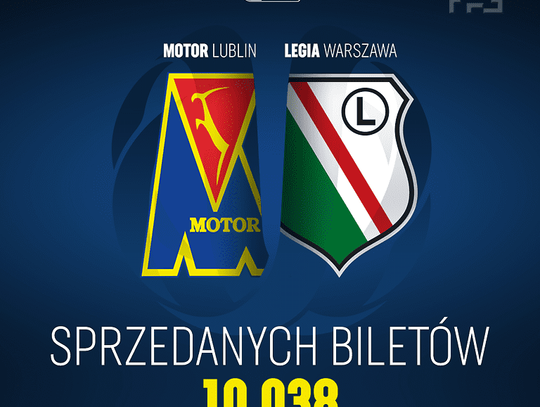 Bilety na mecz Motor Lublin - Legia Warszawa