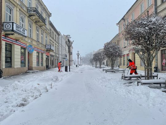 Drogowcy odśnieżają miasto