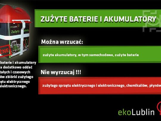 „Ekozbiórka zużytych baterii” z okazji Dnia Recyklingu Baterii