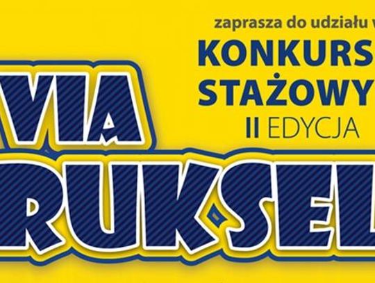 II edycja konkursu Via Bruksela - do wygrania 2 płatne staże w Brukseli!