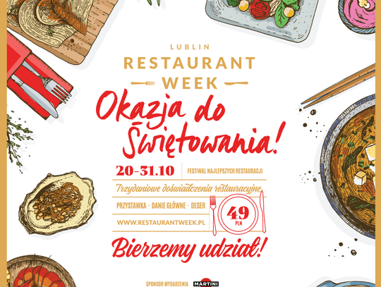 Jubileuszowa edycja Restaurant Week 20 października! *