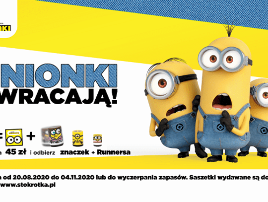 Klienci Stokrotki odebrali już dwa miliony Minionków*