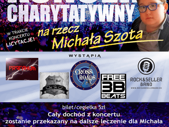 Koncert charytatywny na rzecz Michała