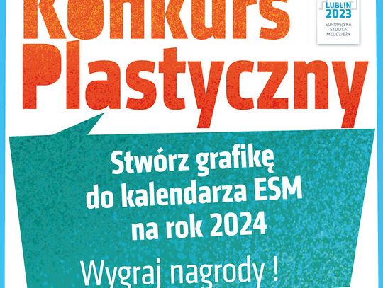 Konkurs dla młodych na grafikę do kalendarza ESM na 2024 rok