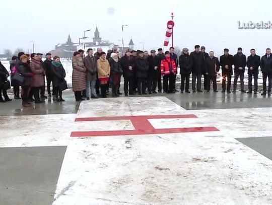 Lądowisko w Kraśniku oficjalnie oddane do użytku