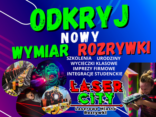 LaserCity - odkryj nowy wymiar rozrywki