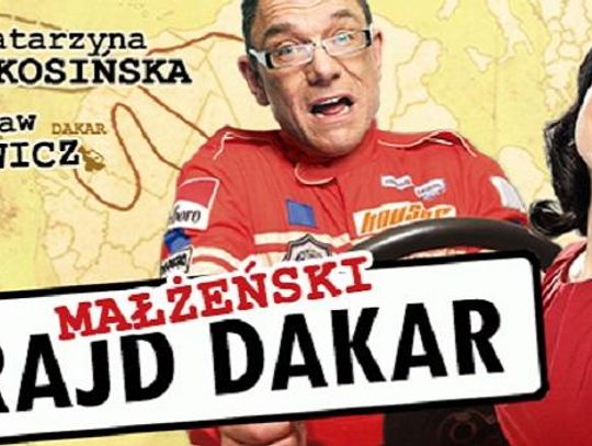 "Małżeński Rajd Dakar" - spektakl z przymrużeniem oka w niecodziennej scenerii