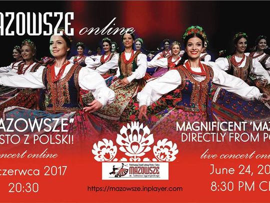 MAZOWSZE PROSTO Z POLSKI – KONCERT ONLINE