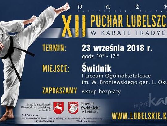 Międzywojewódzkie Mistrzosta Młodzików i XII Puchar Lubelszczyzny  w Karate Tradycyjnym 