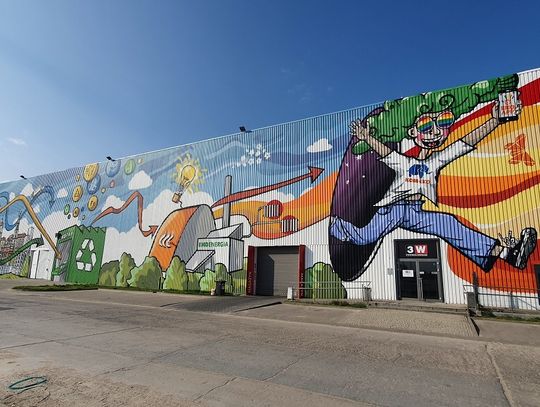 Można już oglądać ekologiczny mural