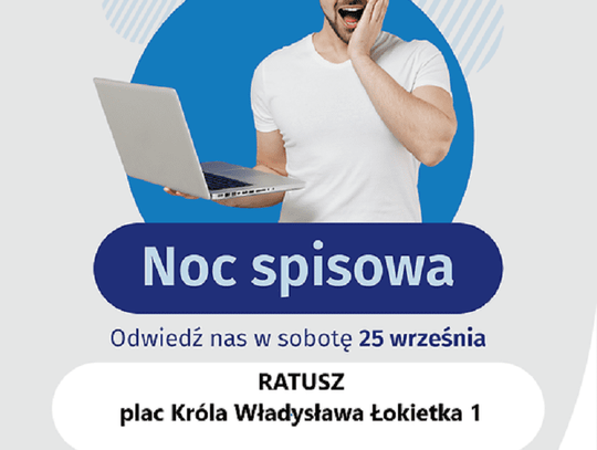 Narodowy Spis Ludności – „Noc spisowa” w Ratuszu