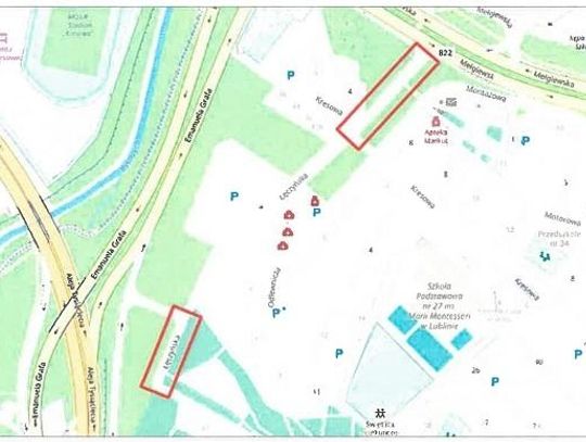 Nowe miejsca parkingowe w dzielnicy Tatary