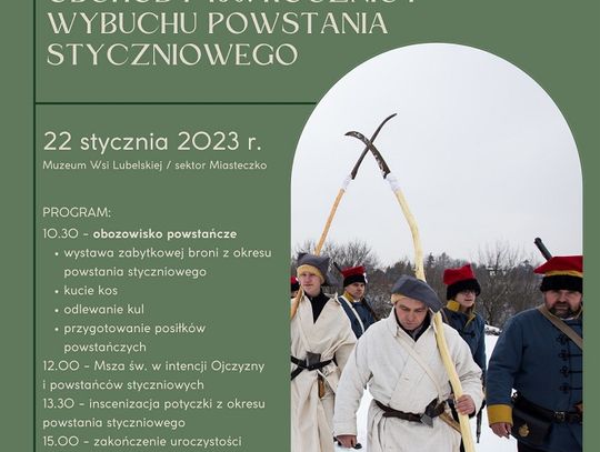 OBCHODY 160. ROCZNICY WYBUCHU POWSTANIA STYCZNIOWEGO