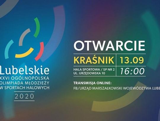 Otwarcie XXVI Ogólnopolskiej Olimpiady Młodzieży w Sportach Halowych*