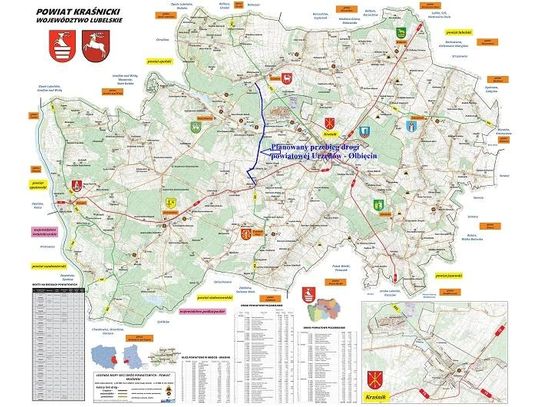 Podpisanie porozumienia w sprawie budowy drogi powiatowej relacji Urzędów-Kraśnik-Wyżnianka-Olbięcin*