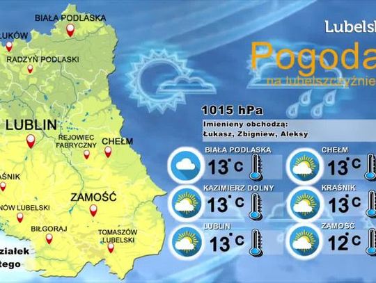 Pogoda na Lubelszczyźnie - 15, 16, 17 lutego