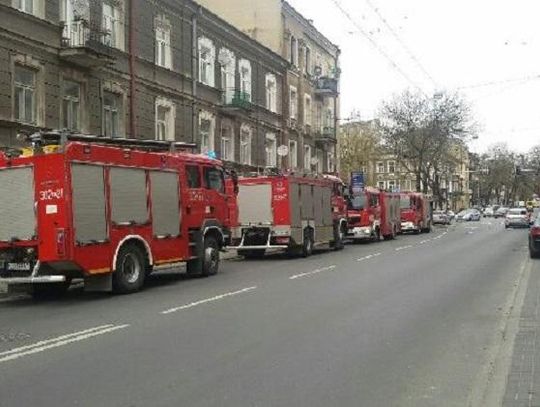 Pożar przy ul. Lubartowskiej. Utrudnienia w ruchu