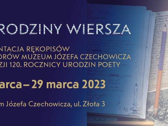 Prezentacja rękopisów Józefa Czechowicza