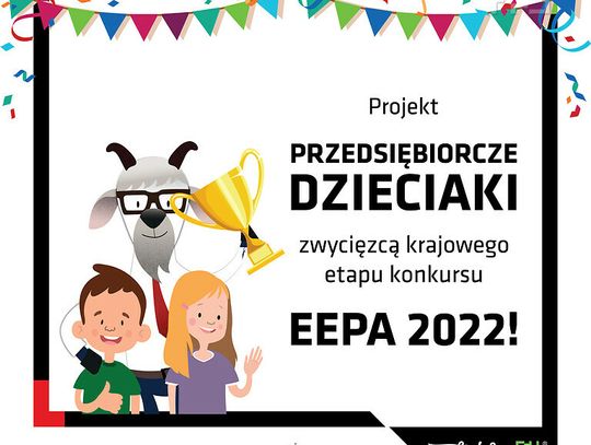 „Przedsiębiorcze Dzieciaki” laureatem europejskiego konkursu!