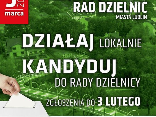 Rusza rejestracja kandydatów w wyborach do Rad Dzielnic