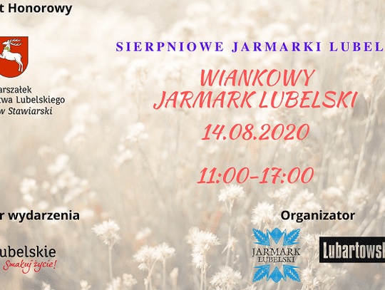 SIERPniowe jarmarki-Wiankowy Jarmark Lubelski*