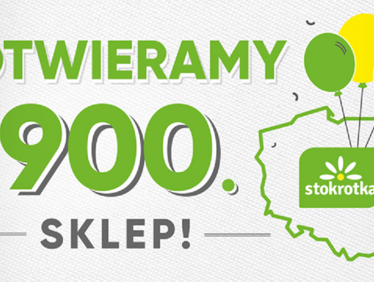 Stokrotka ma już 900 sklepów!