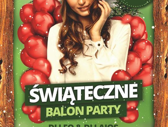 Świąteczne balon party