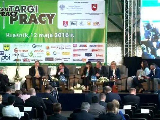 TARGI PRACY W KRAŚNIKU - Panel dyskusyjny  ,,Edukacja Twoją Ścieżką do Kariery "