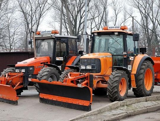 Trwa akcja zimowego utrzymania miasta