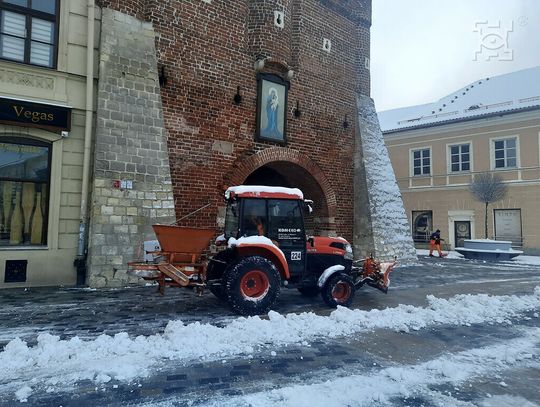 Trwa akcja zimowego utrzymania miasta