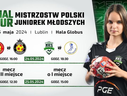 Turniej FinalFour Mistrzostw Polski Juniorek Młodszych.