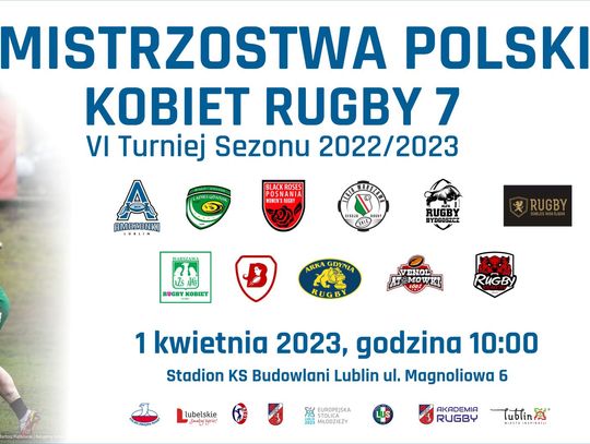 Turniej Mistrzostw Polski Seniorek w Rugby 7 w Lublinie