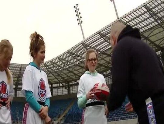 Uczniowie i reprezentanci Polski w rugby na Arenie Lublin