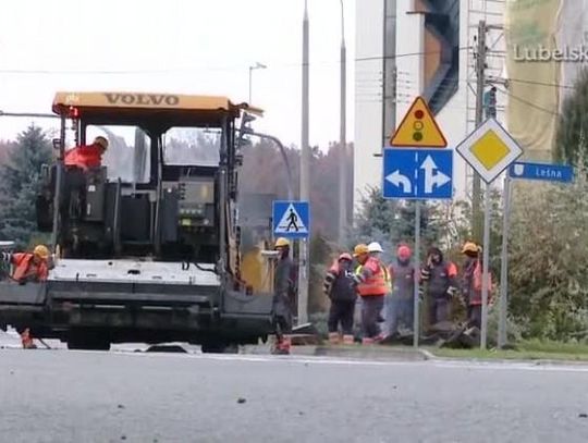 W Kraśniku remont miejskich ulic potrwa do 21 listopada 