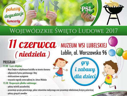 Wojewódzkie Święto Ludowe 2017 - Piknik Rodzinny 