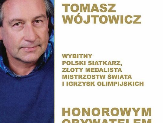 Wręczenie Aktu Nadania Honorowego Obywatelstwa Tomaszowi Wójtowiczowi