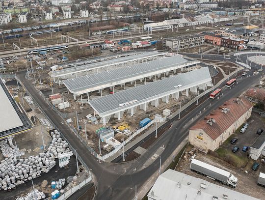 Z dziennika budowy Dworca Metropolitalnego ,zobacz zdjęcia