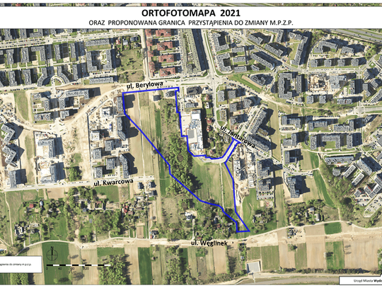 Zmiana miejscowych planów dla ulic Berylowej i Kwarcowej
