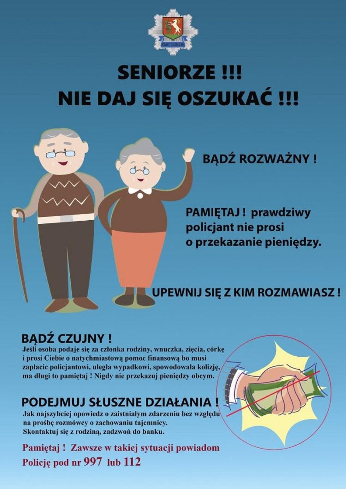 92-LATKA OSZUKANA NA REKORDOWĄ SUMĘ. APELUJEMY O WYJĄTKOWĄ OSTROŻNOŚĆ!*