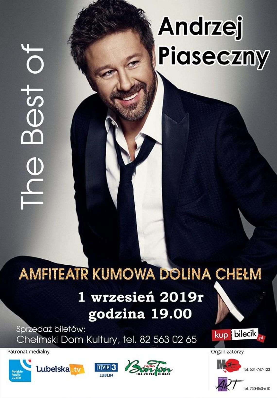 Andrzej Piaseczny "THE BEST OF" - koncert w Chełmie
