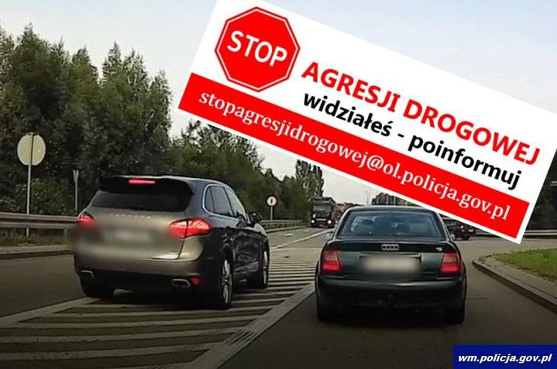 BEZMYŚLNOŚĆ NA DRODZE JEST ŚMIERTELNIE NIEBEZPIECZNA. STOP AGRESJI DROGOWEJ!*