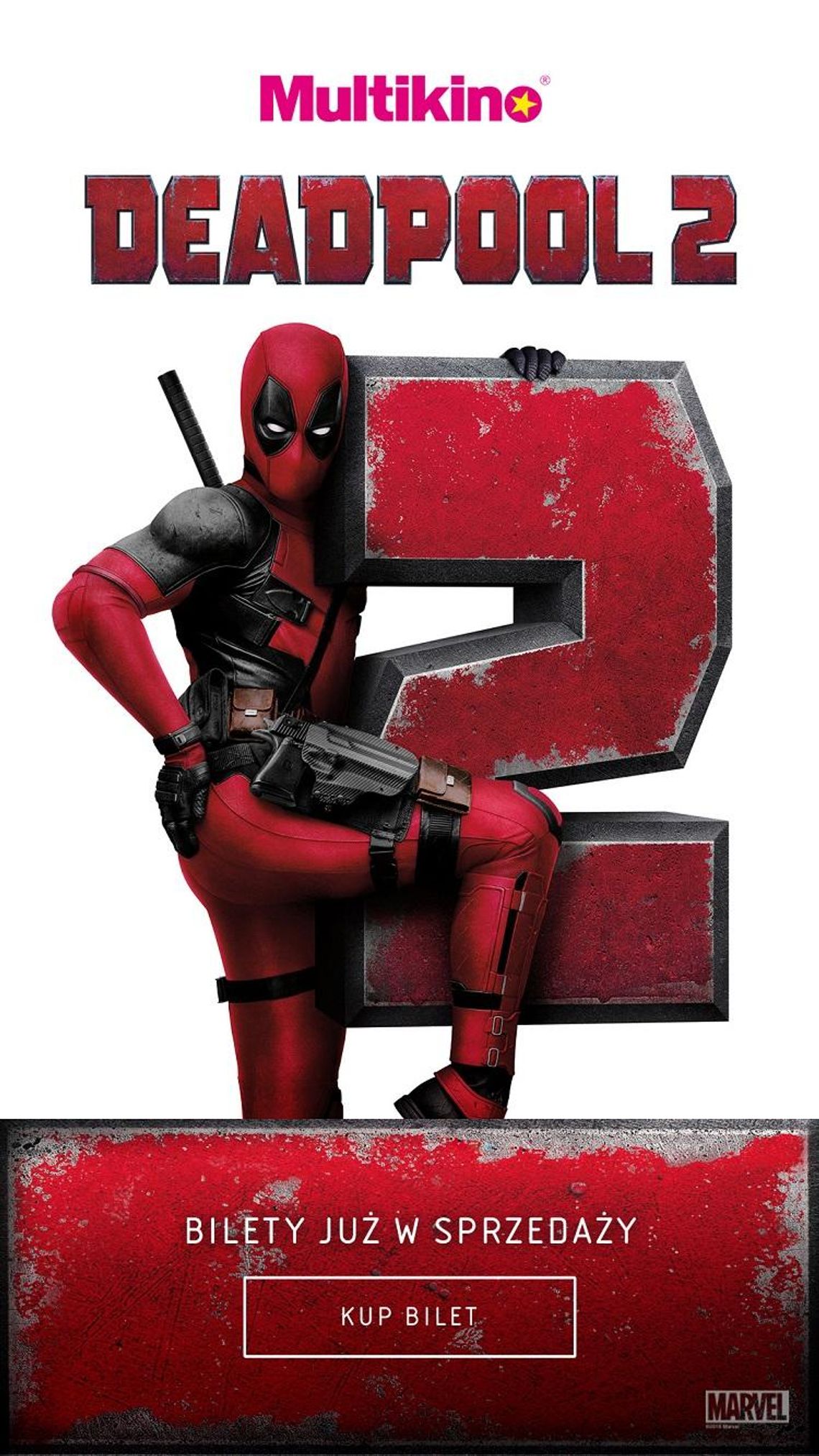 Fanowski pokaz „Deadpool 2” w Londynie tylko z Multikinem!