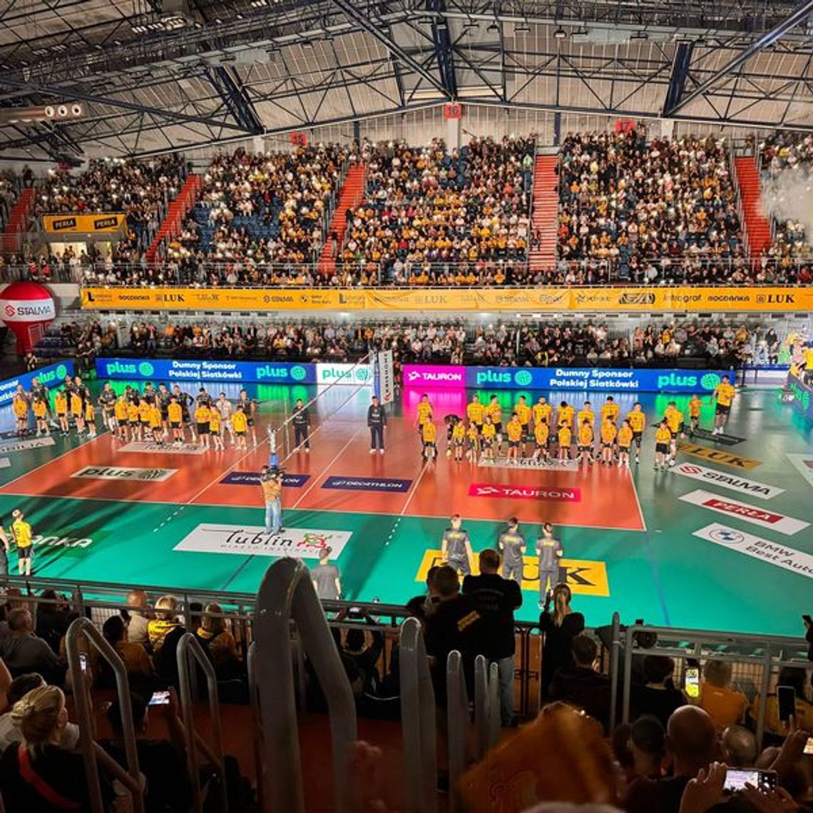 Gratulacje dla drużyny Bogdanka LUK Lublin, która wygrała 3-2 z drużyną Trefl Gdańsk 💥