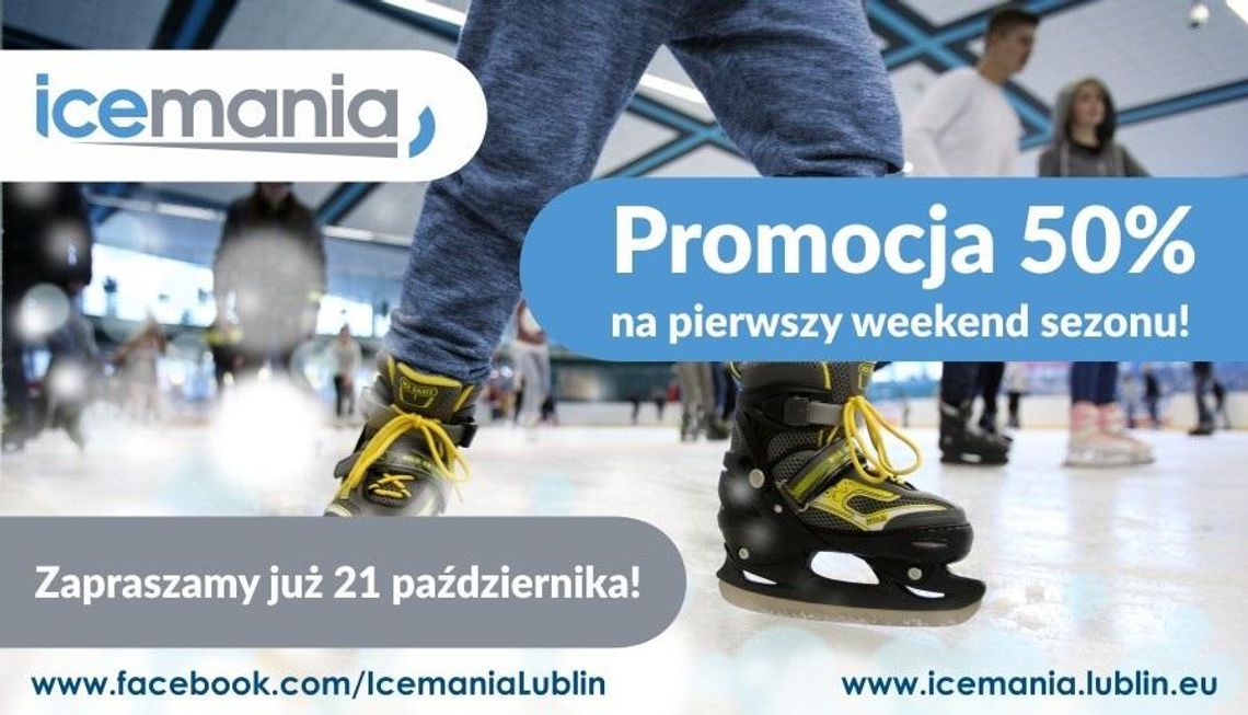 Icemania startuje, załóż łyżwy