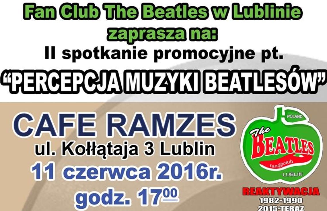 II spotkanie promocyjne Fan Club-u The Beatles w Lublinie!