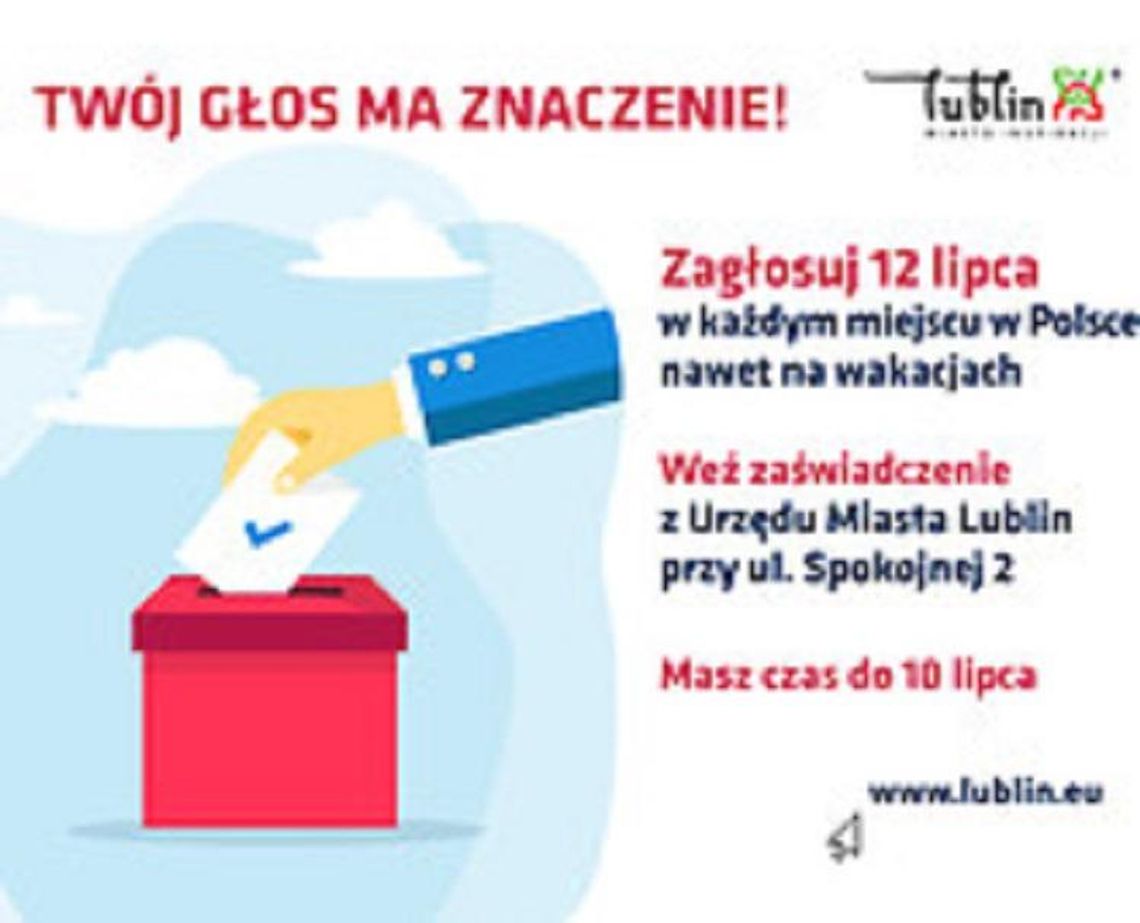 Informacje praktyczne dla wyborców w związku z II turą głosowania*