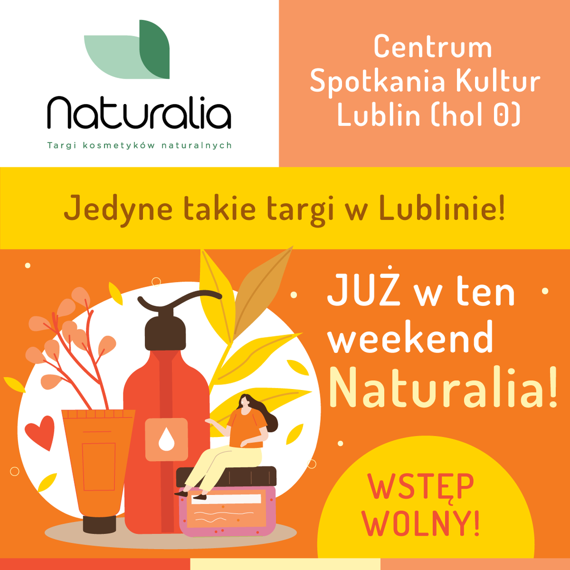 Jesienne Naturalia – unikalne targi kosmetyków naturalnych w Lublinie już tuż, tuż…!