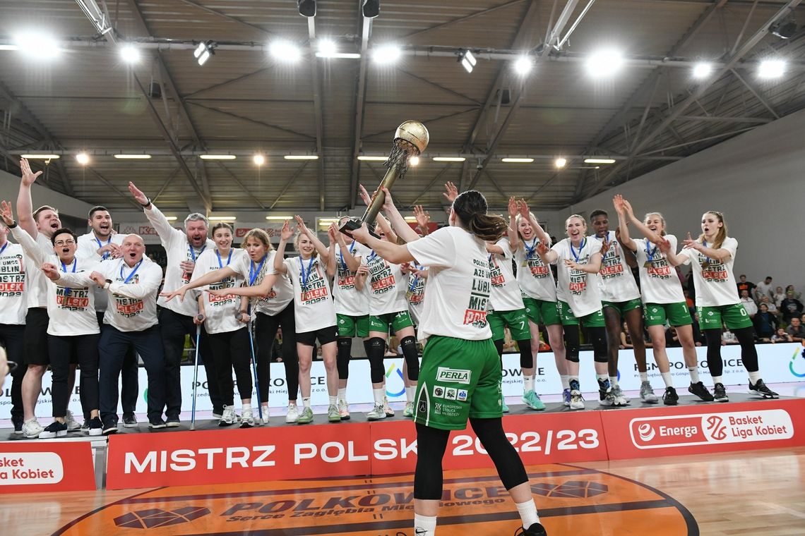 Jesteśmy mistrzami Polski! Historia lubelskiego basketu pisze się na naszych oczach
