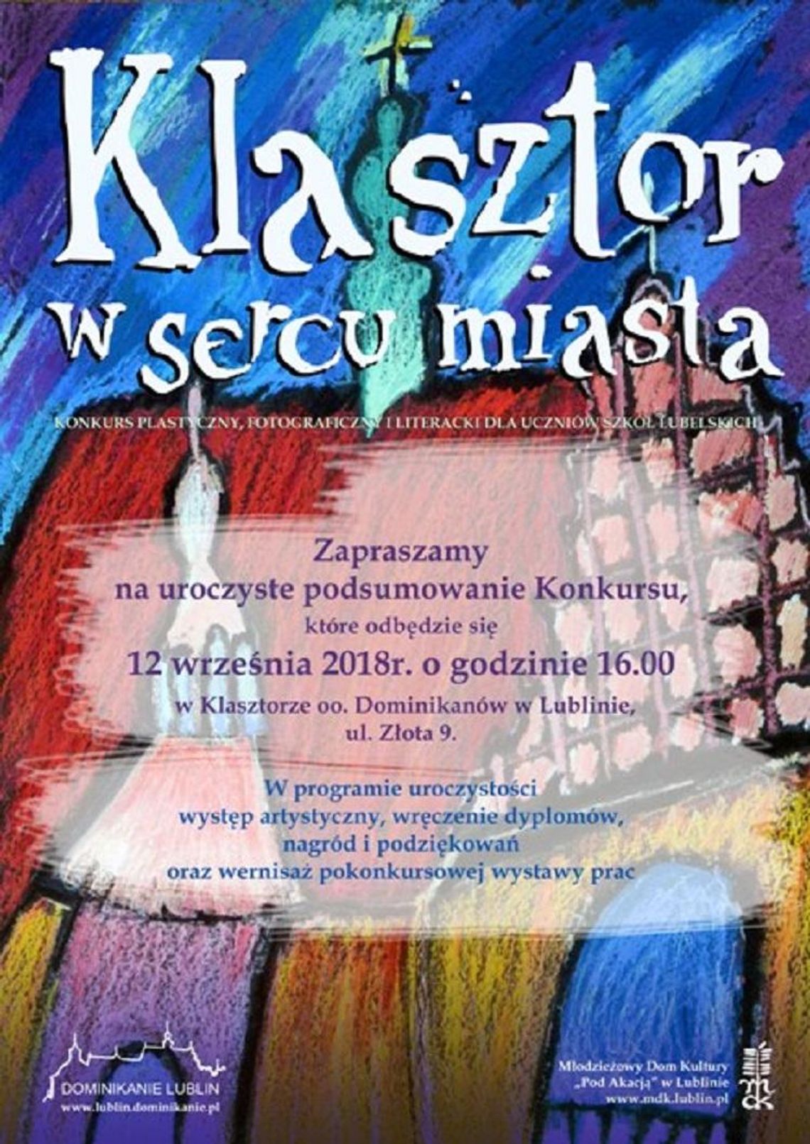 "Klasztor w sercu miasta" - podsumowanie konkursu